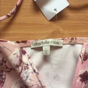 Charlotte Russe size L dress skinny strap